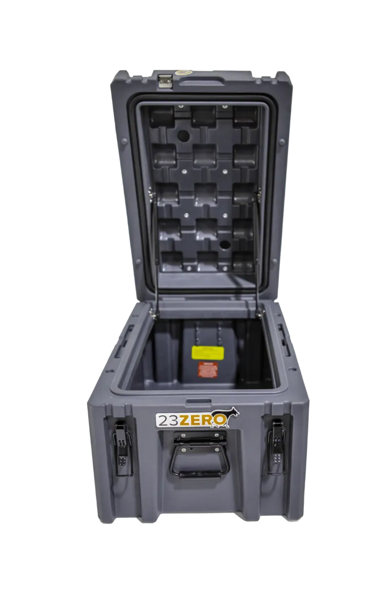 90L Overland Gear Box Gray
