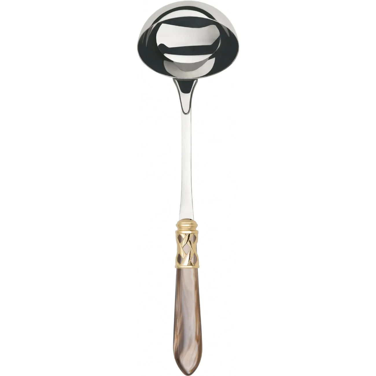 ALADDIN GOLD RING SOUP LADLE