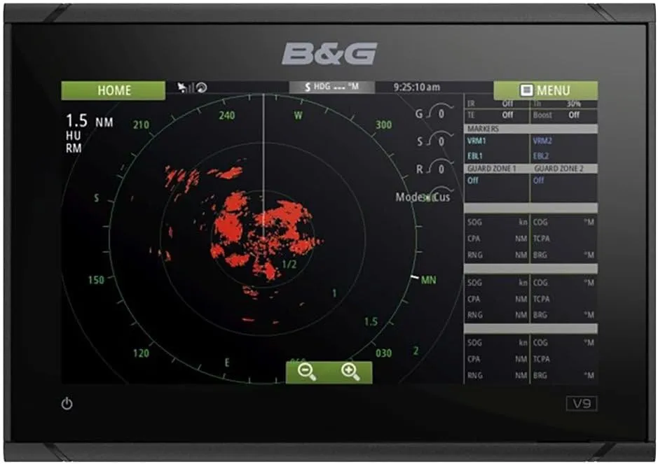 B&g 000-13214-009 B&g Vulcan 9 Fs 9 Combo - No Transducer - Includes C-map Discover Chart