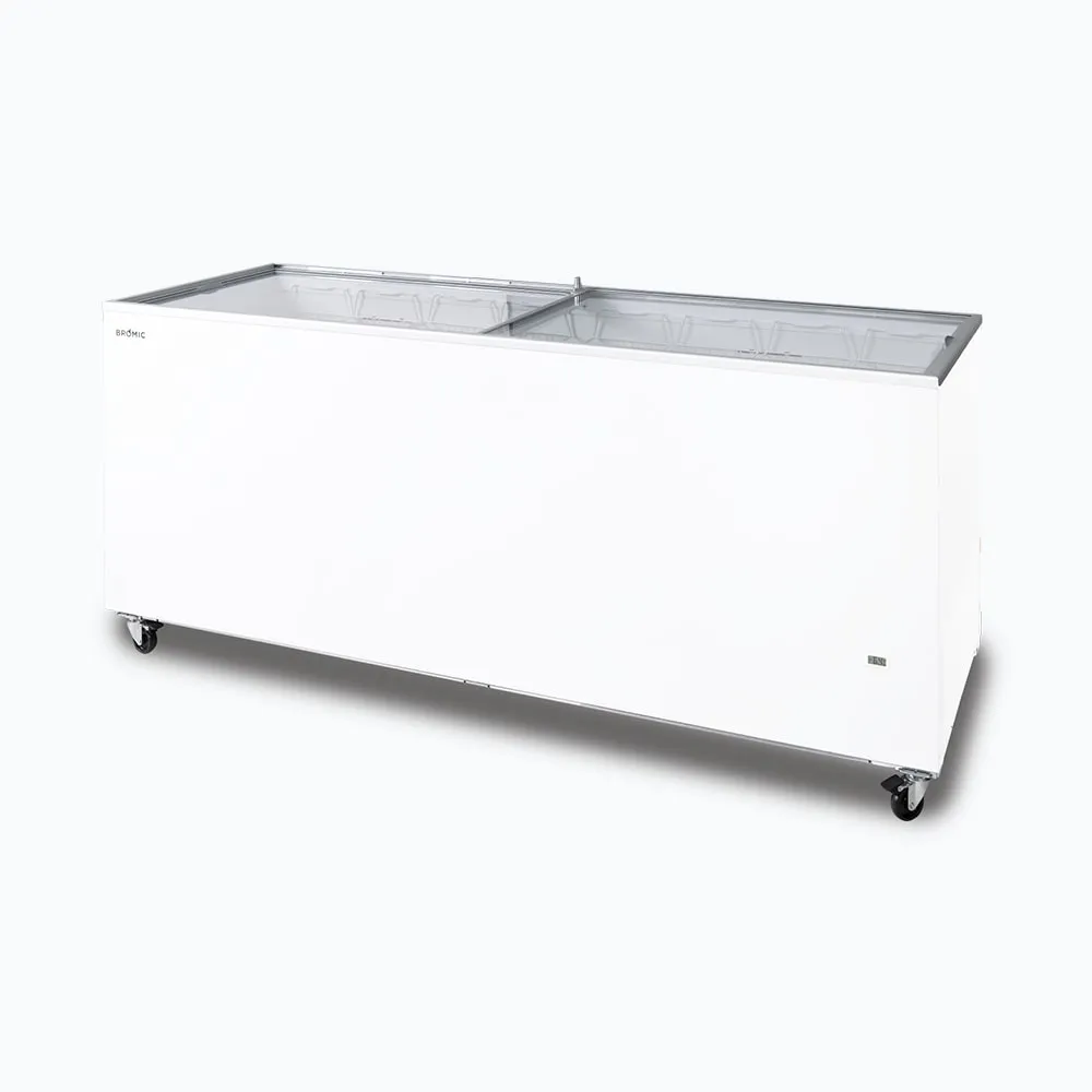 Bromic Display Chest Freezer Flat Glass Top 670L CF0700FTFG