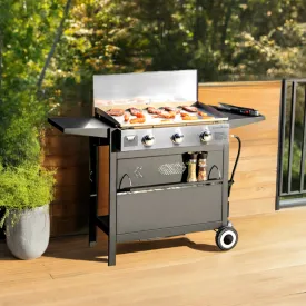 Captiva Designs 3-Burner Detachable Nonstick Patio Gas Griddle