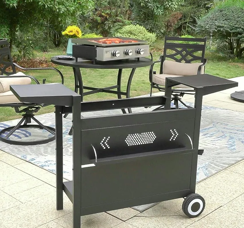 Captiva Designs 3-Burner Detachable Nonstick Patio Gas Griddle