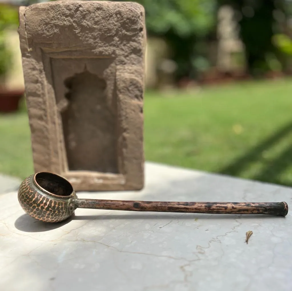 Chammach 3 : Vintage Brass spoon