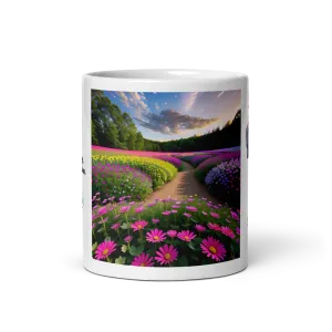 Custom White Glossy Mug - Sturdy & Stylish, Available in 11 oz, 15 oz, and 20 oz Sizes