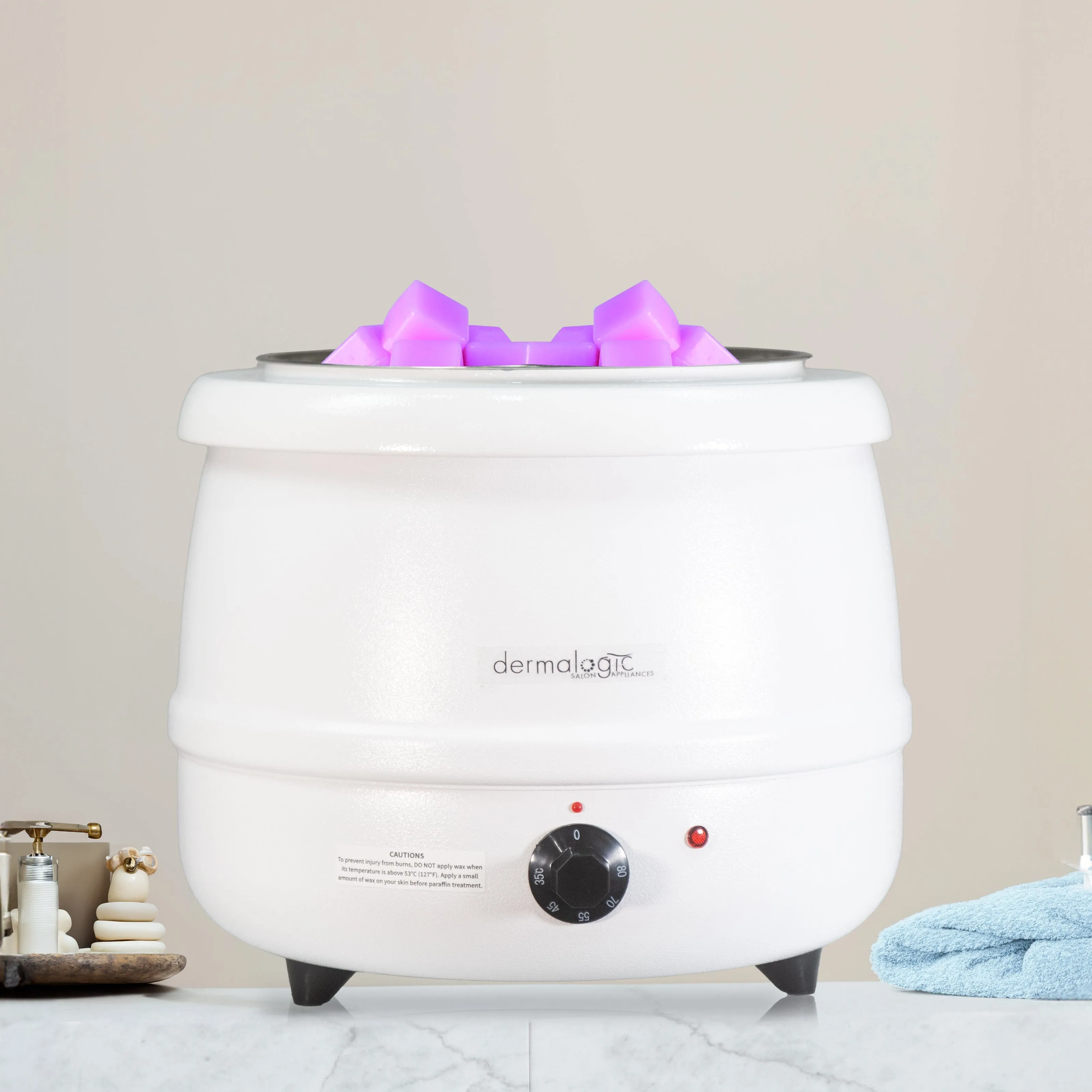 Dermalogic Paraffin Wax Kettle Warmer w/ 5oz Ladle - 10L