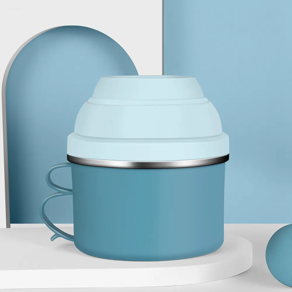 Double-Layer Container With Lid