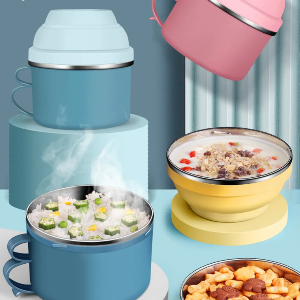 Double-Layer Container With Lid