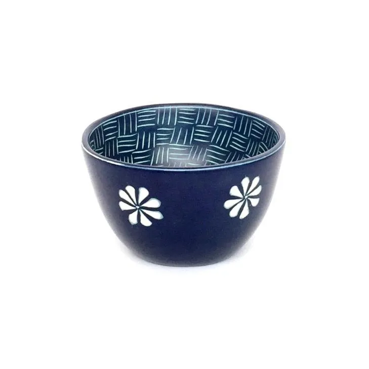 Double Pattern Soapstone Small Bowl - Pick your Color