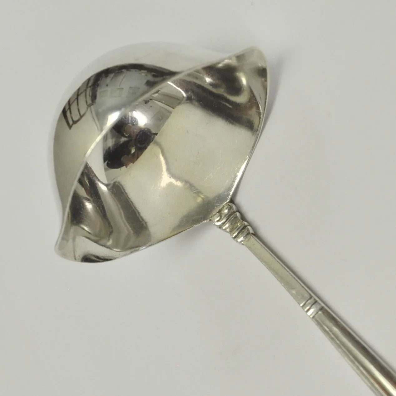 Georg Jenson Danish Sterling Silver Acorn Condiment Ladle