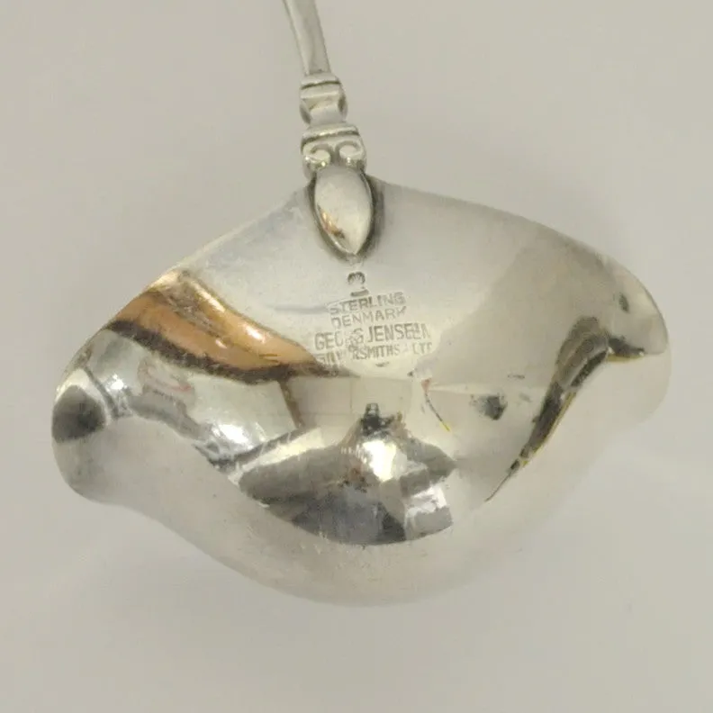 Georg Jenson Danish Sterling Silver Acorn Condiment Ladle
