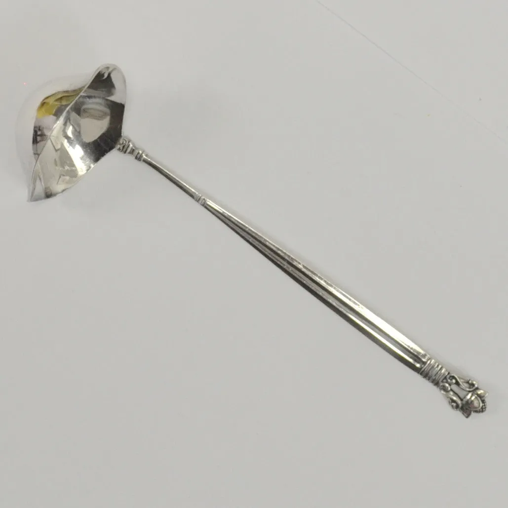 Georg Jenson Danish Sterling Silver Acorn Condiment Ladle