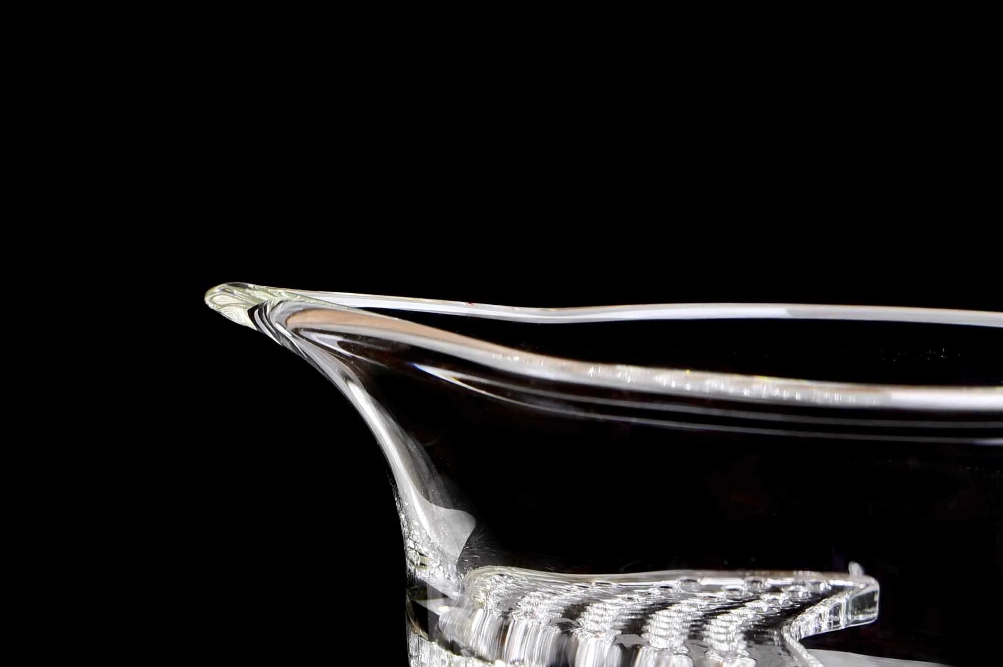 Grandpa Style Glass Cha Hai with Built-In Strainer