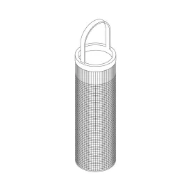 Groco ARG Series Replacement Strainer Basket - 304 Stainless Steel (Old Replacement Strainer Design)