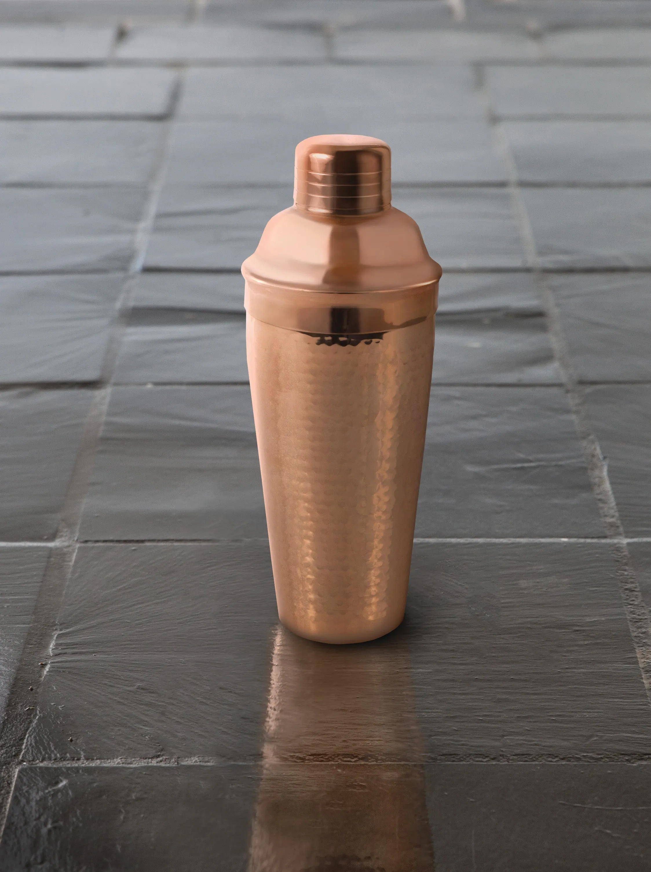 Hammered Copper Cocktail Shaker