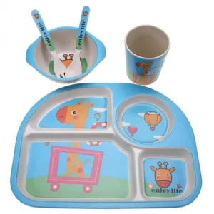 Joyful Giraffe Dinner Set