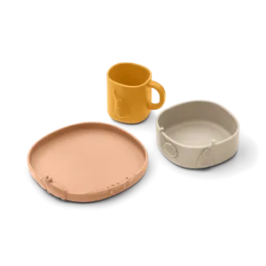 Liewood Kine Dining Set | Tuscany Rose Mix