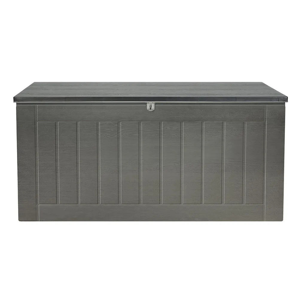 Lockable 830L Outdoor Storage Bench, Weather-resistant - Gardeon