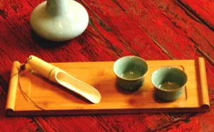 Nature Set: 2 Cups   Bamboo Teaspoon
