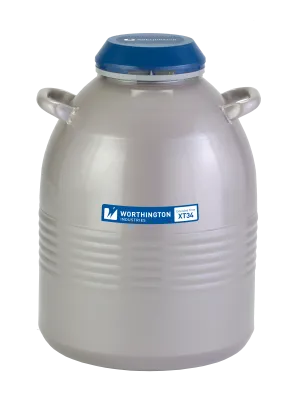 Nitrogen Tank, 34XT, w/6x11" Canisters, Each