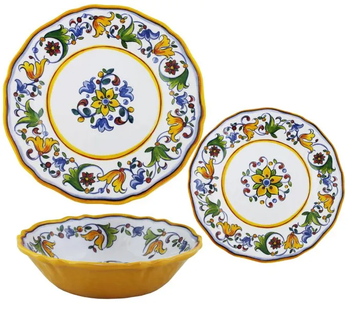 Old World: Sicilian Summer Melamine Dinnerware