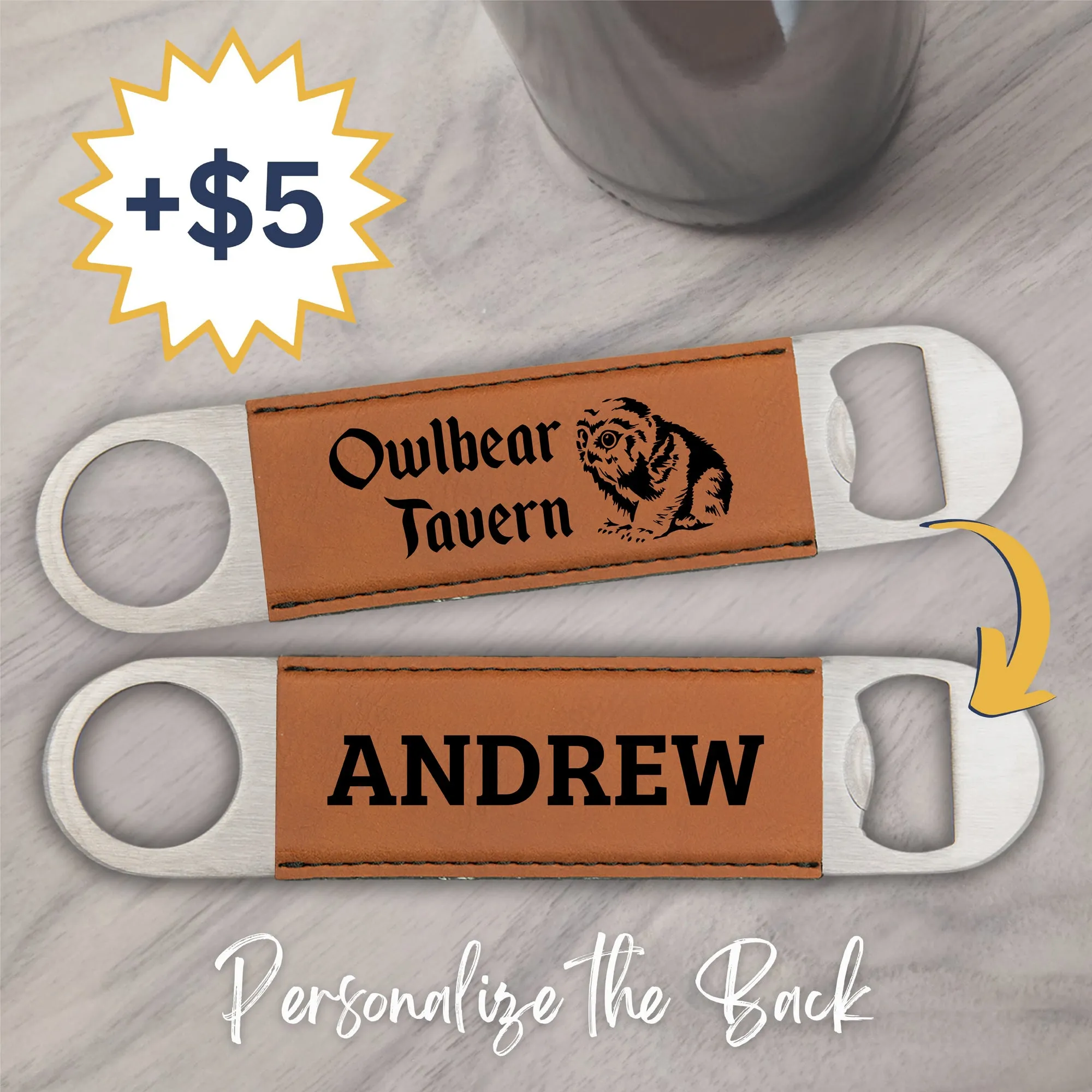 Owlbear Tavern Bottle Opener