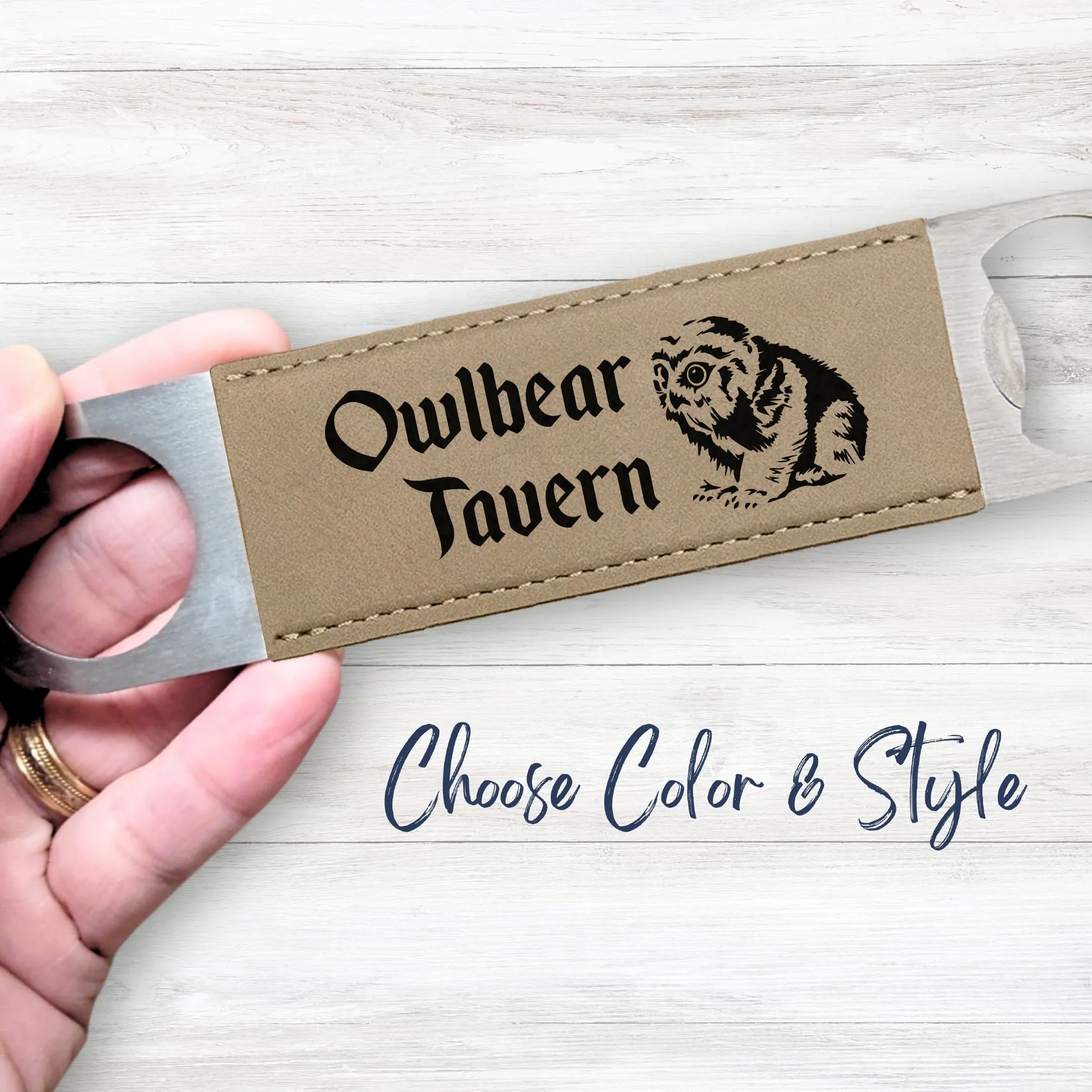 Owlbear Tavern Bottle Opener