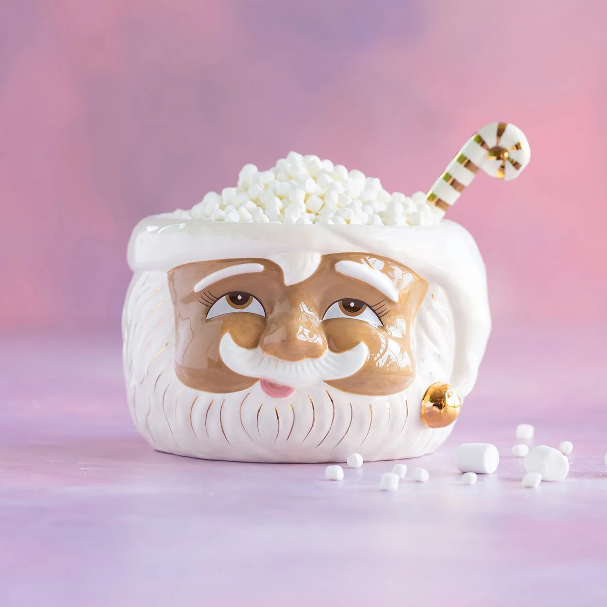 Papa Noel Punch Bowl with Ladle