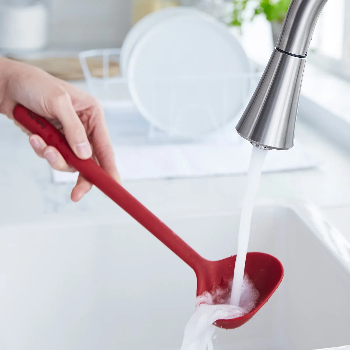 Platinum Silicone Ladle | Red