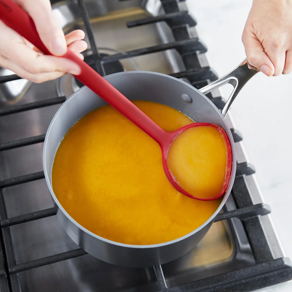 Platinum Silicone Ladle | Red