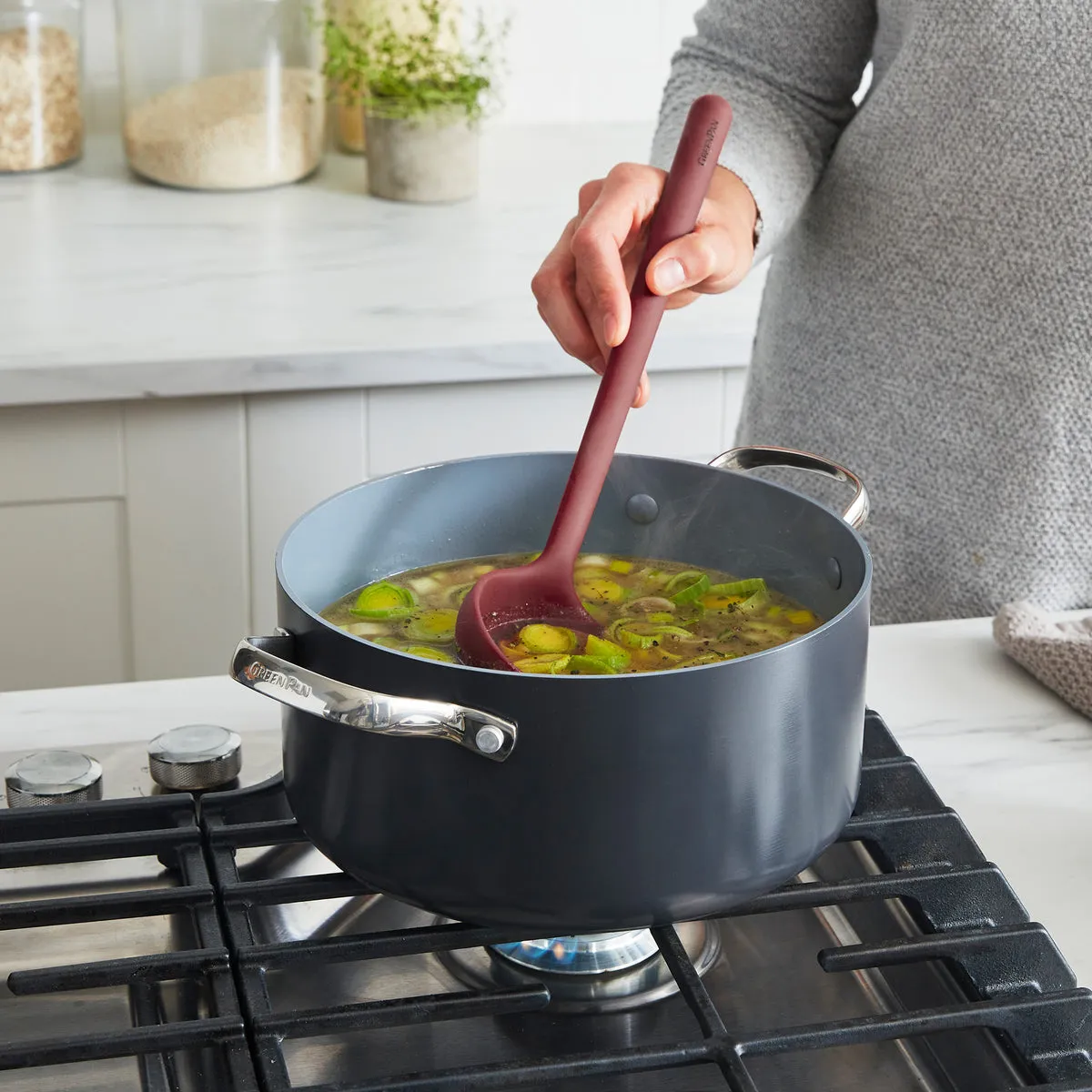 Platinum Silicone Ladle | Red