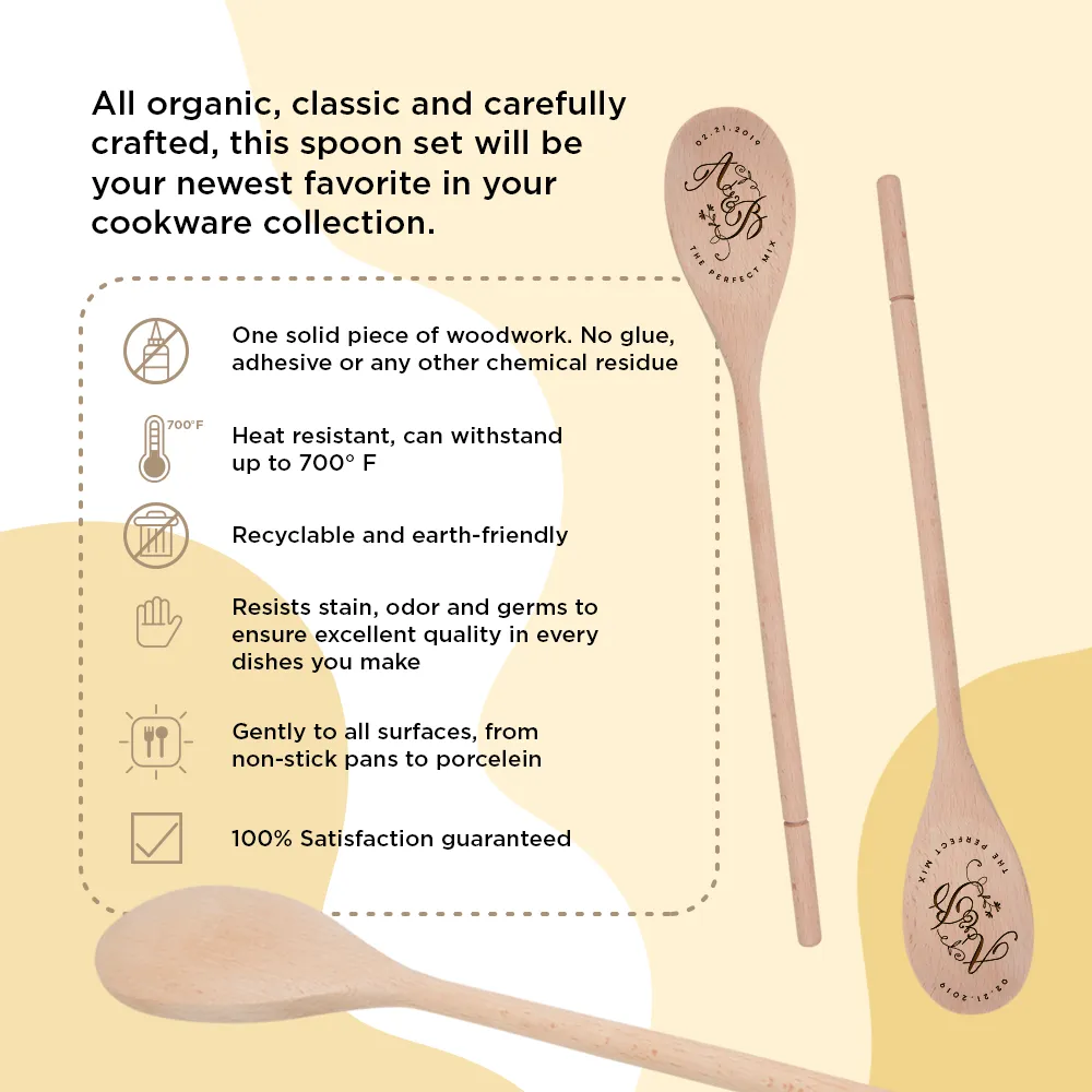 "The Perfect Mix" Custom Spoons