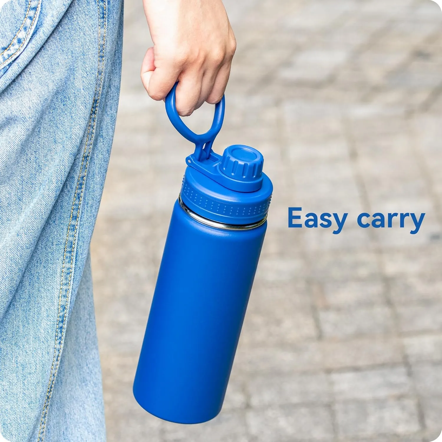 Replacement Spout Lid for Hydro Flask Wide Mouth Bottles (12/16/18/22/32/40/64oz)  2.28" Leak-Proof Sports Cap Accessory, Secure Fit
