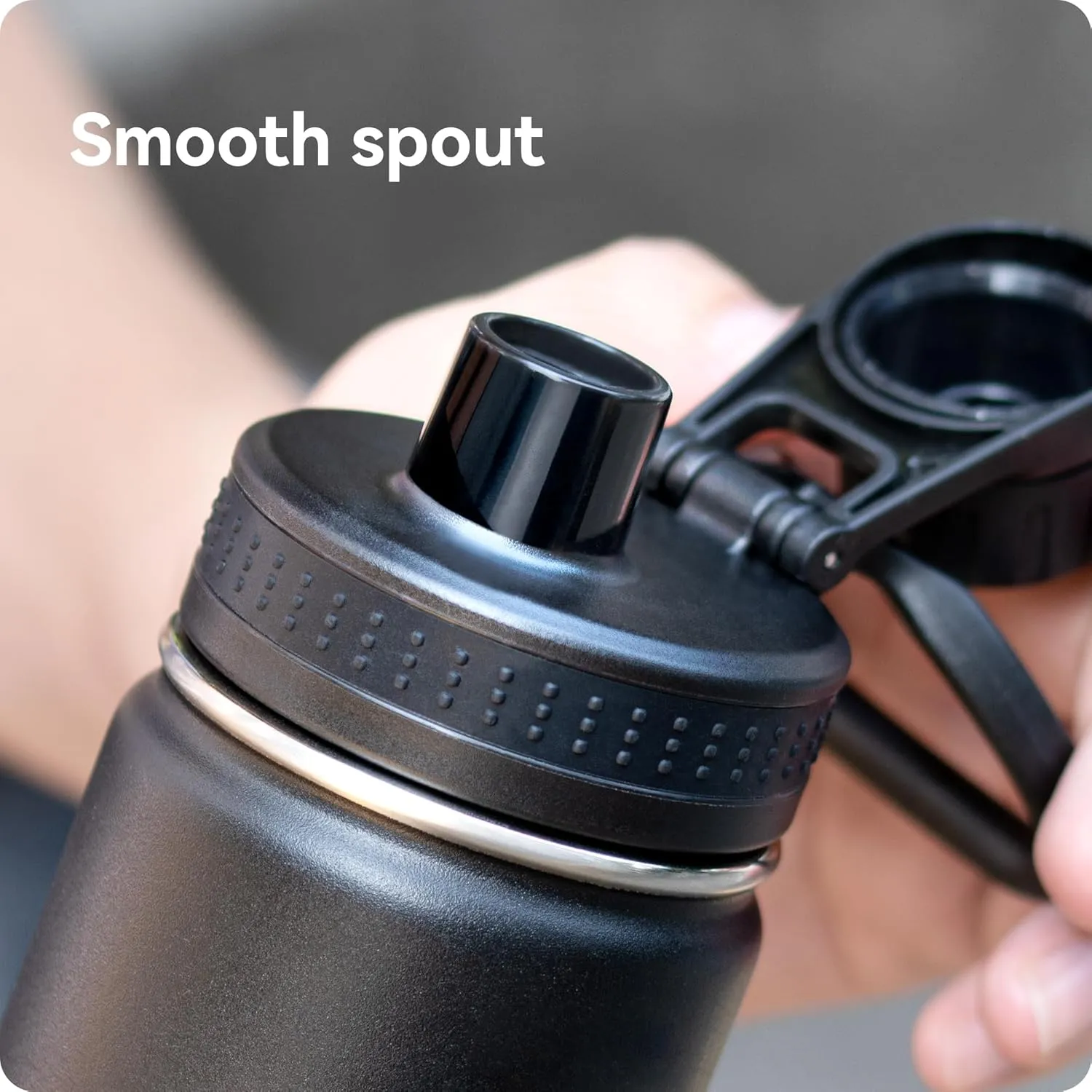 Replacement Spout Lid for Hydro Flask Wide Mouth Bottles (12/16/18/22/32/40/64oz)  2.28" Leak-Proof Sports Cap Accessory, Secure Fit