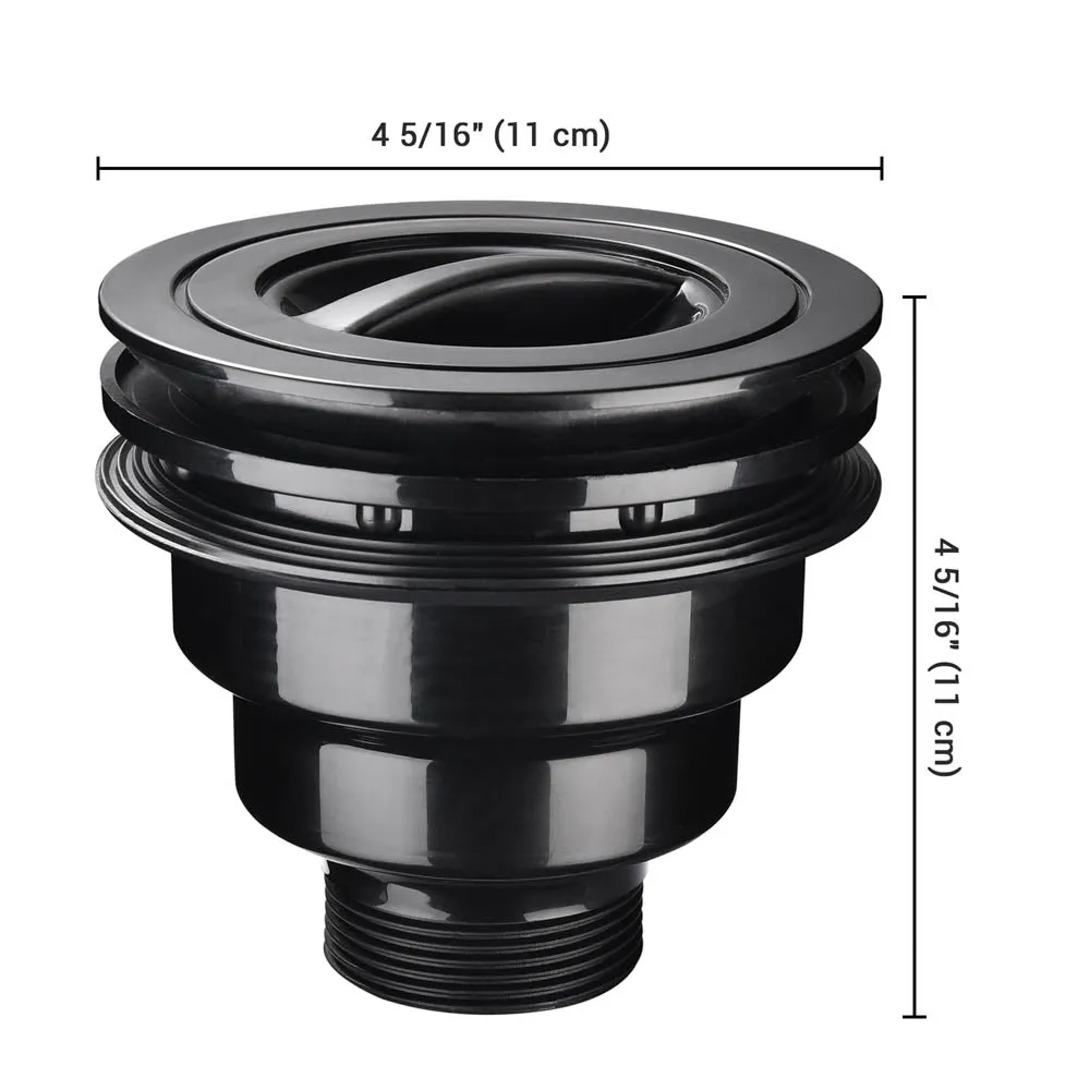 TheLAShop Shampoo Basket Strainer Assembly 4 5/16" Drain Opening