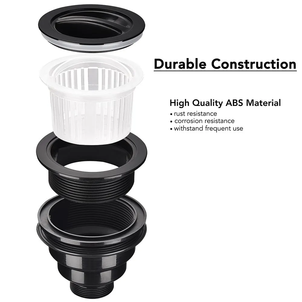 TheLAShop Shampoo Basket Strainer Assembly 4 5/16" Drain Opening