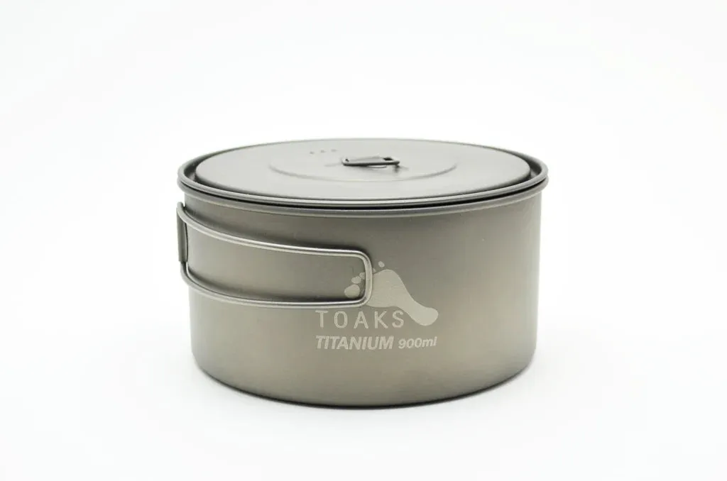 Titanium 900ml D130mm Pot