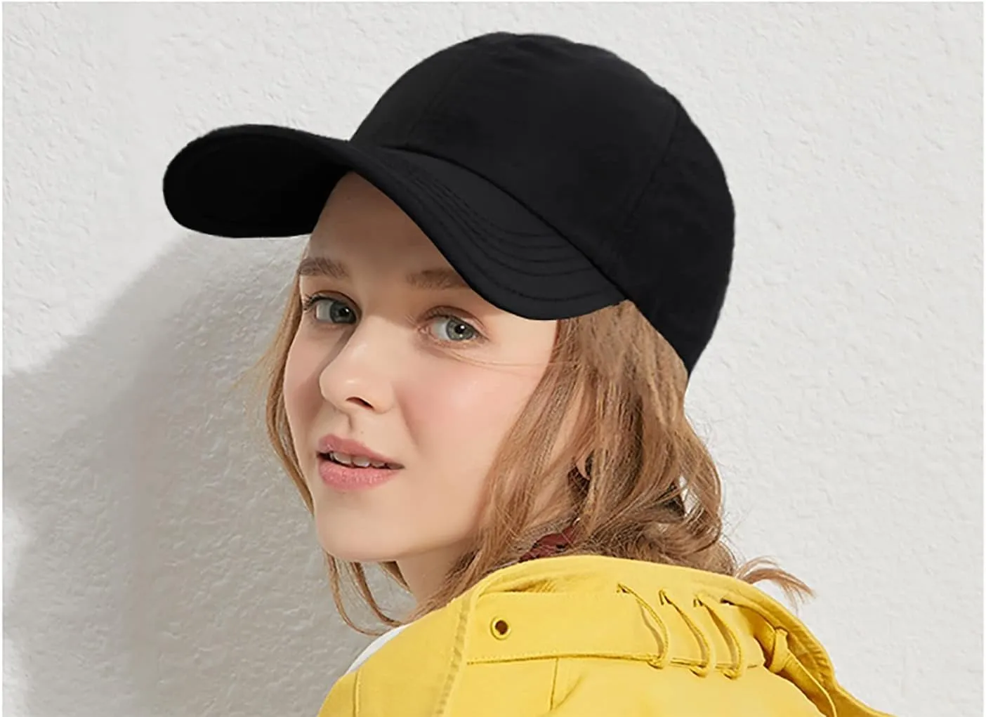 Women Ponytail Baseball Caps Mesh Quick Dry Baseball Hat with Ponytail Hole Outdoor Running Sports Trucker Hat